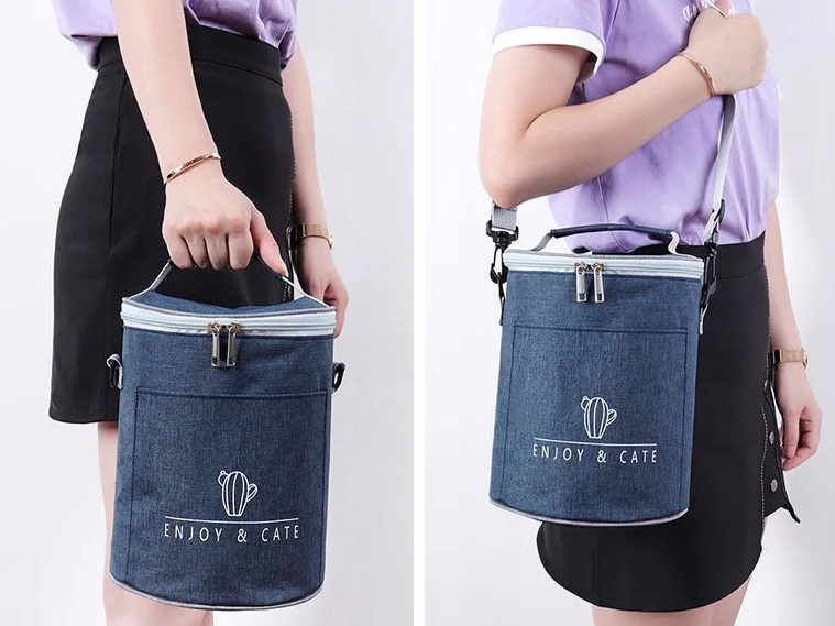 Torba TERMICZNA Turystyczna Wysoka na Butelki Piwo Marka bez marki