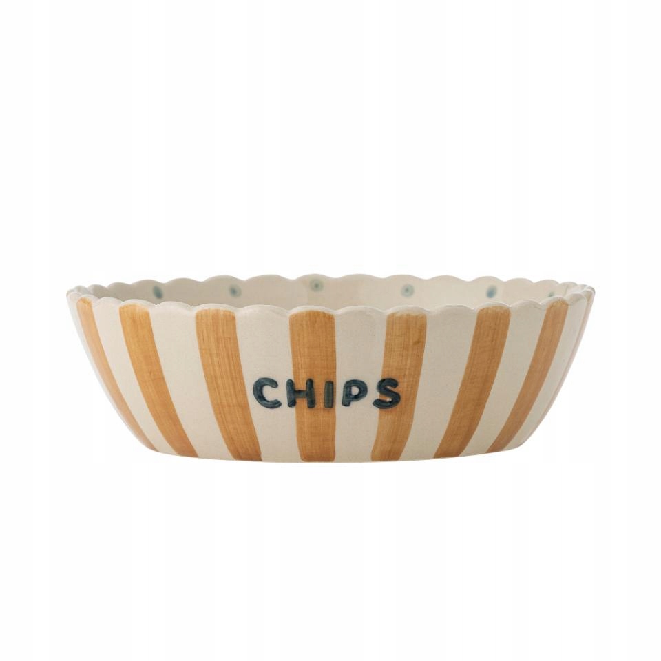 Bloomingville Chip Keramická miska na Chipsy občerstvenie