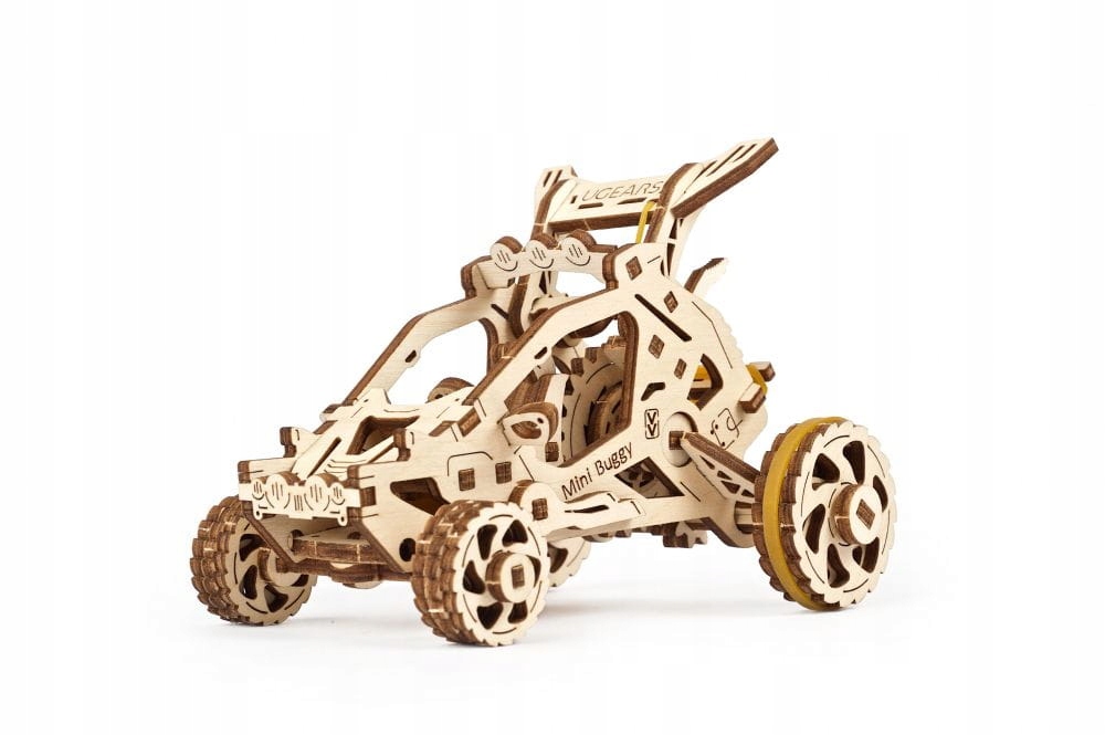 

Samochodzik Mini Buggy Ugears drewniany model Pl