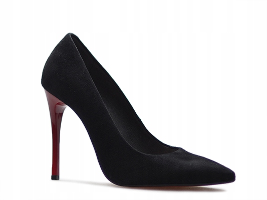 Boty Arka BI5043/0026+0433 Černé/Bordo semiš 36