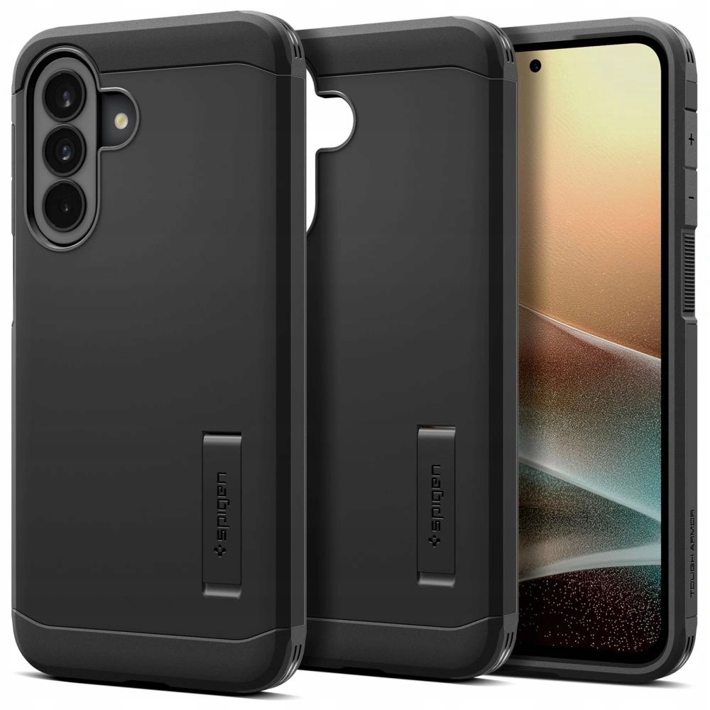 Etui do Galaxy A37 5G, Spigen Tough Armor, pancerne z podstawką, obudowa