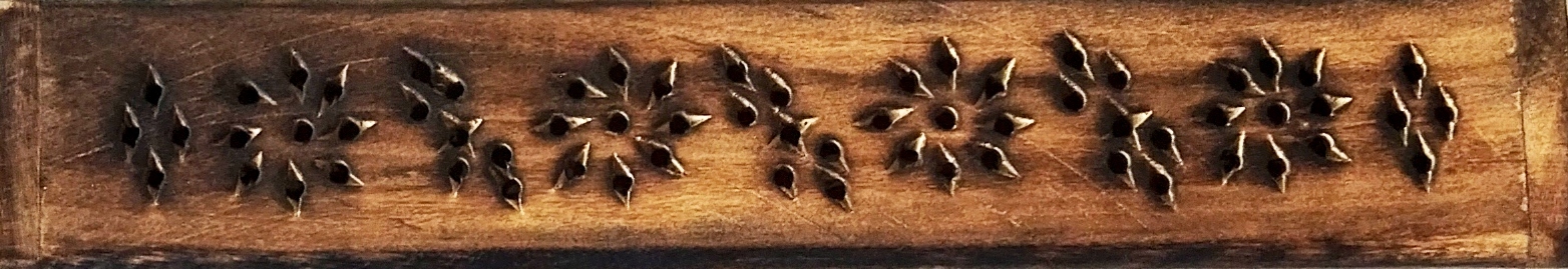 

Pudełko na Kadzidełka 31x6x6cm +5 kadzidełek Citro