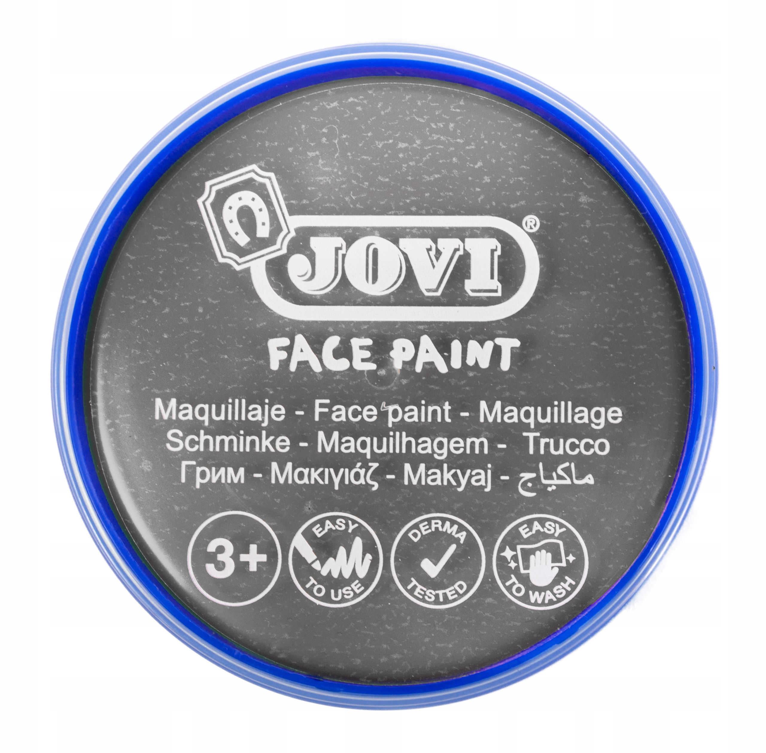 

Farby do malowania twarzy 1szt 20 ml: srebrny (37)