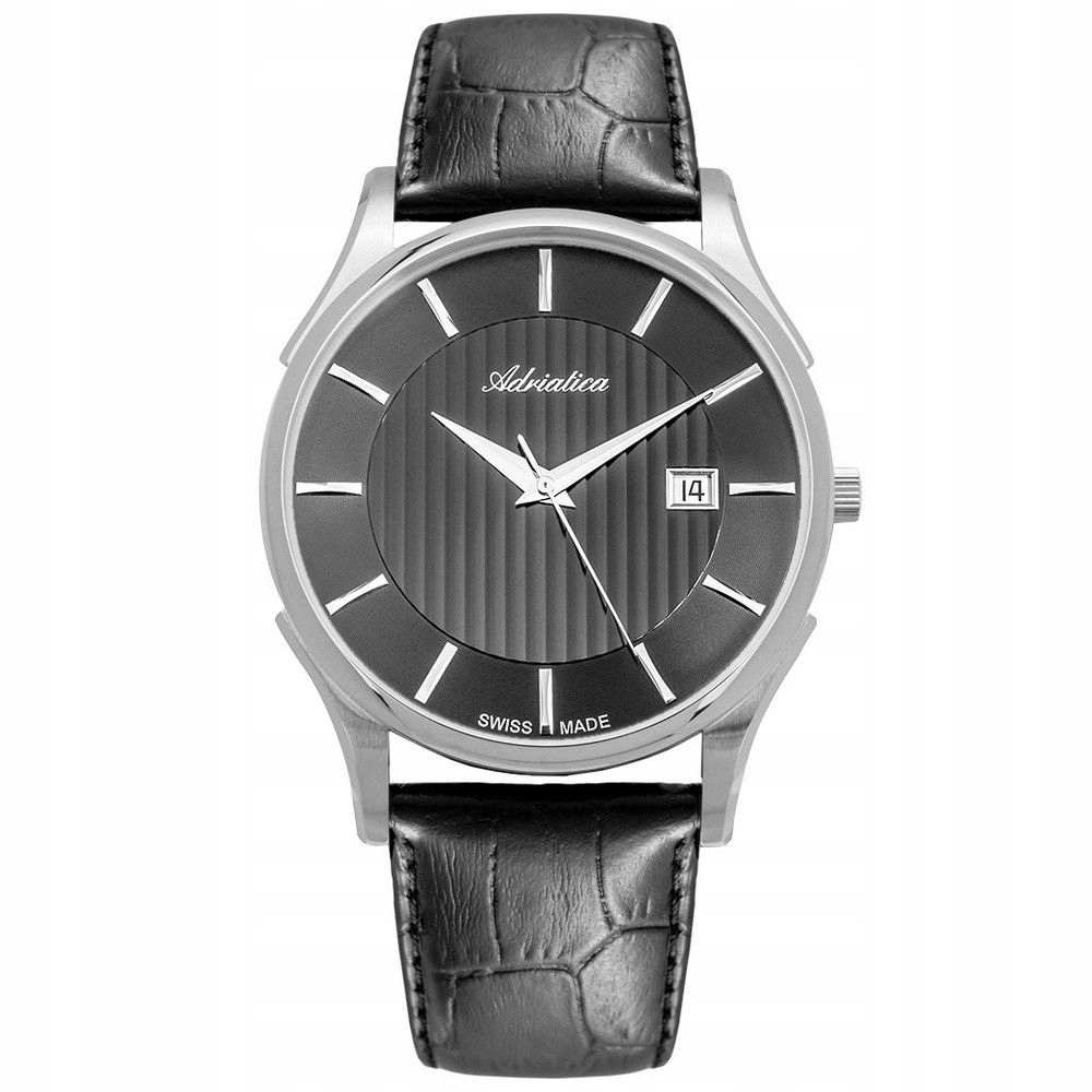 Pánské Hodinky Adriatica na řemínku A1246.5217Q Quartzové hodinky Swiss Made