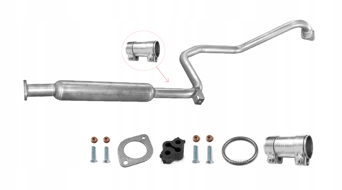 Nissan Primera P10 2.0 (1990-1999) Kombi Tlumič