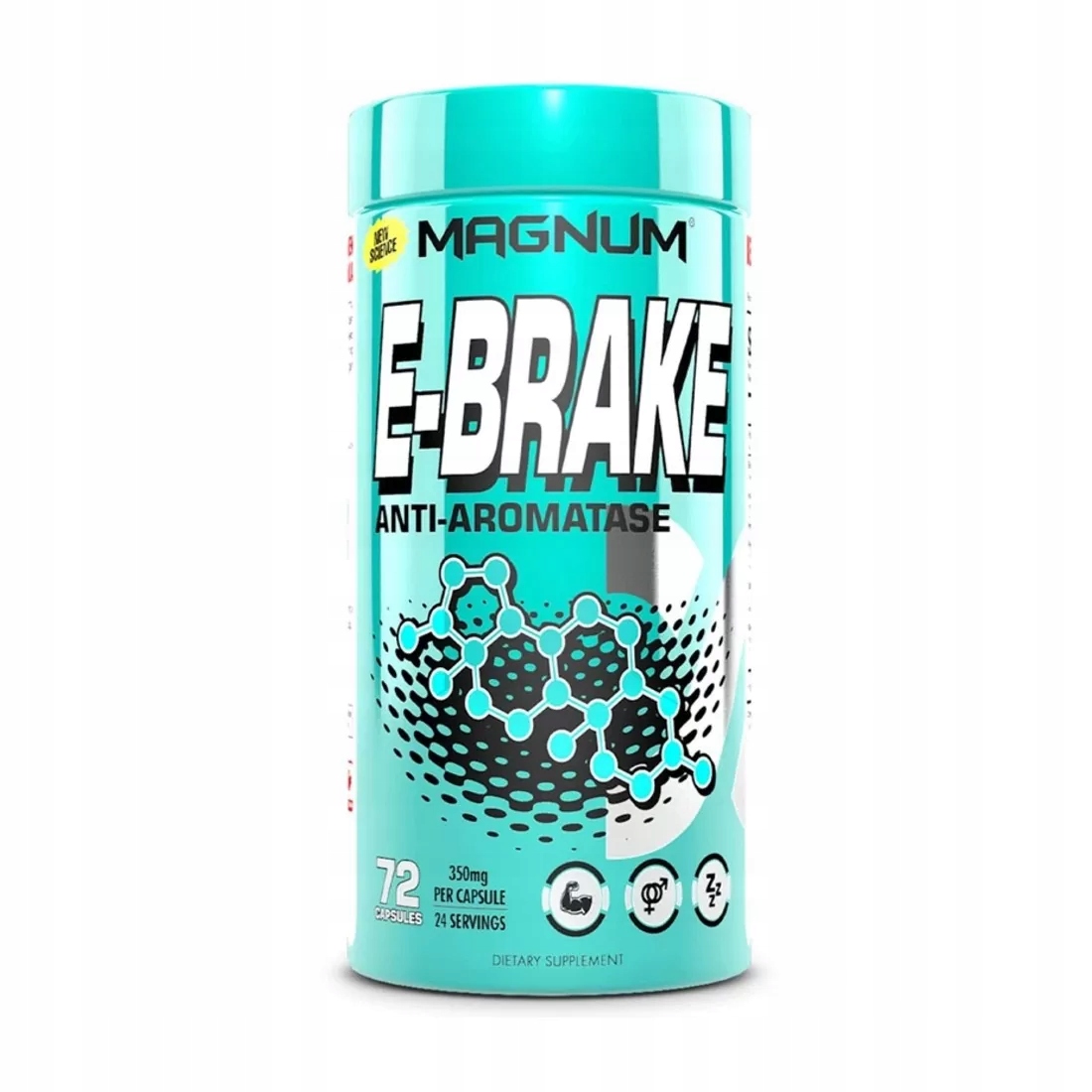 MAGNUM E-Brake 72 kaps BLOKER ESTROGENU Wzrost testosteronu Masa — 3