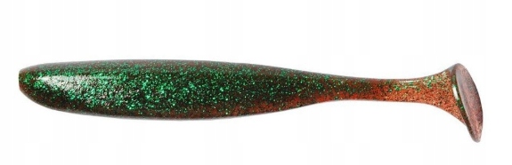 Guma Keitech Spiningowa Kopyto Shiner 2'/5cm 1szt Plum Green Flk 302S