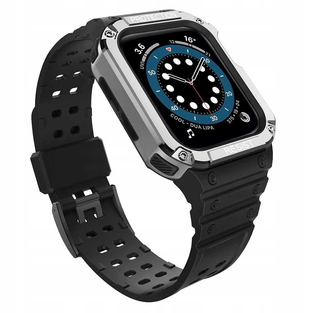 Protect Strap Band opaska z etui do Apple Watch 7 6 5 4 3 2 Se