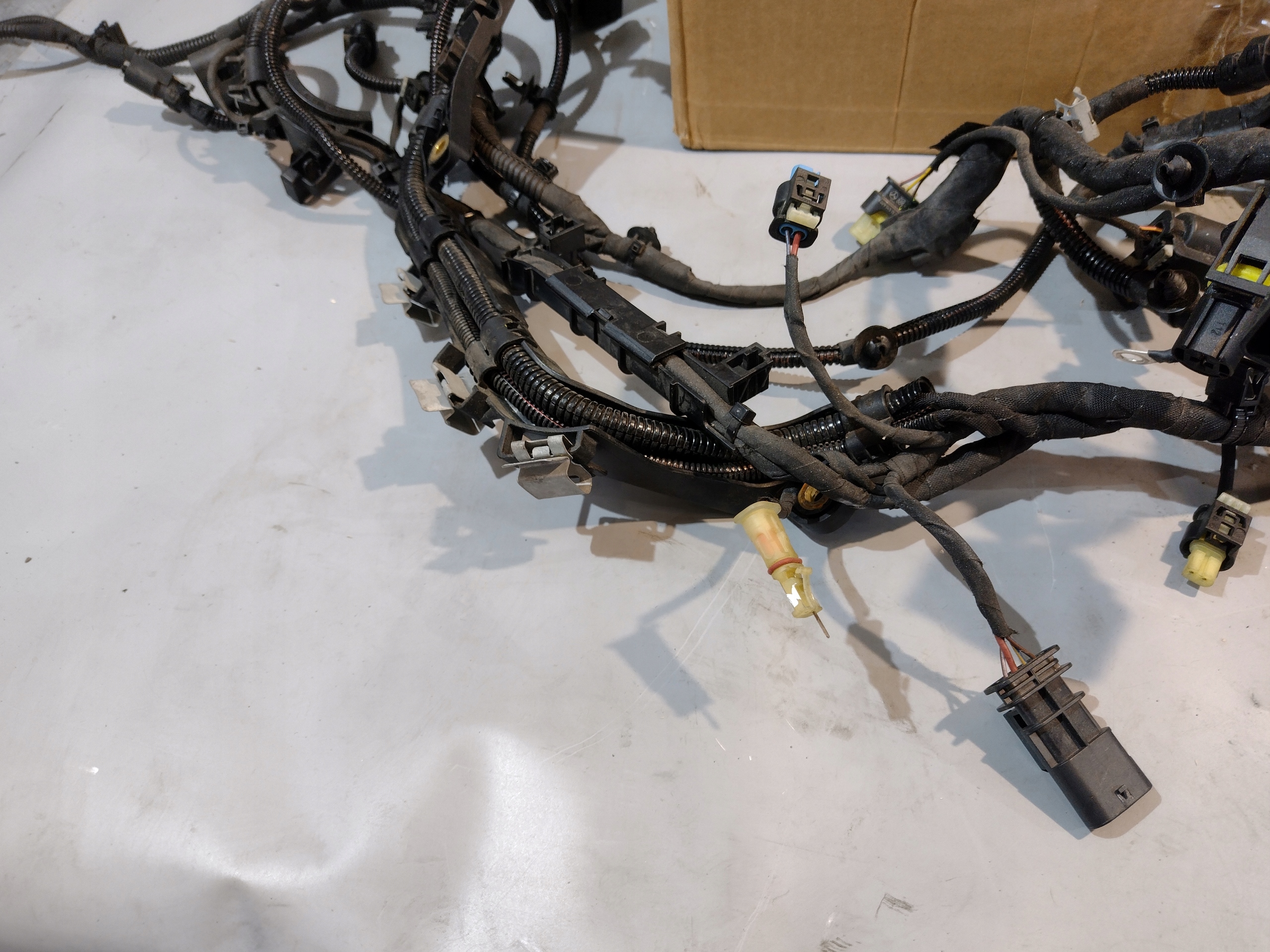 bundle of the engine Mercedes GLB W247 2.0D CDI A6541508903
