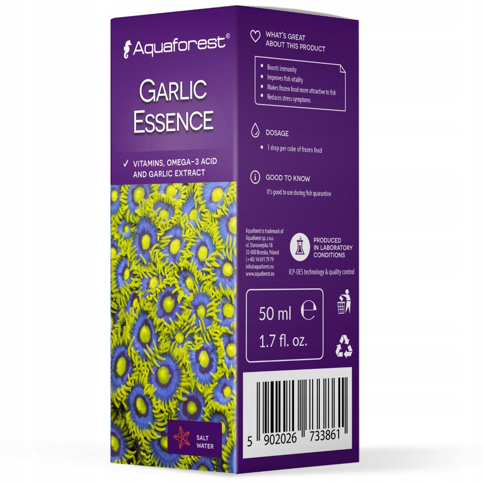 Levně Aquaforest Garlic Essence 50 ml vitamíny česnek