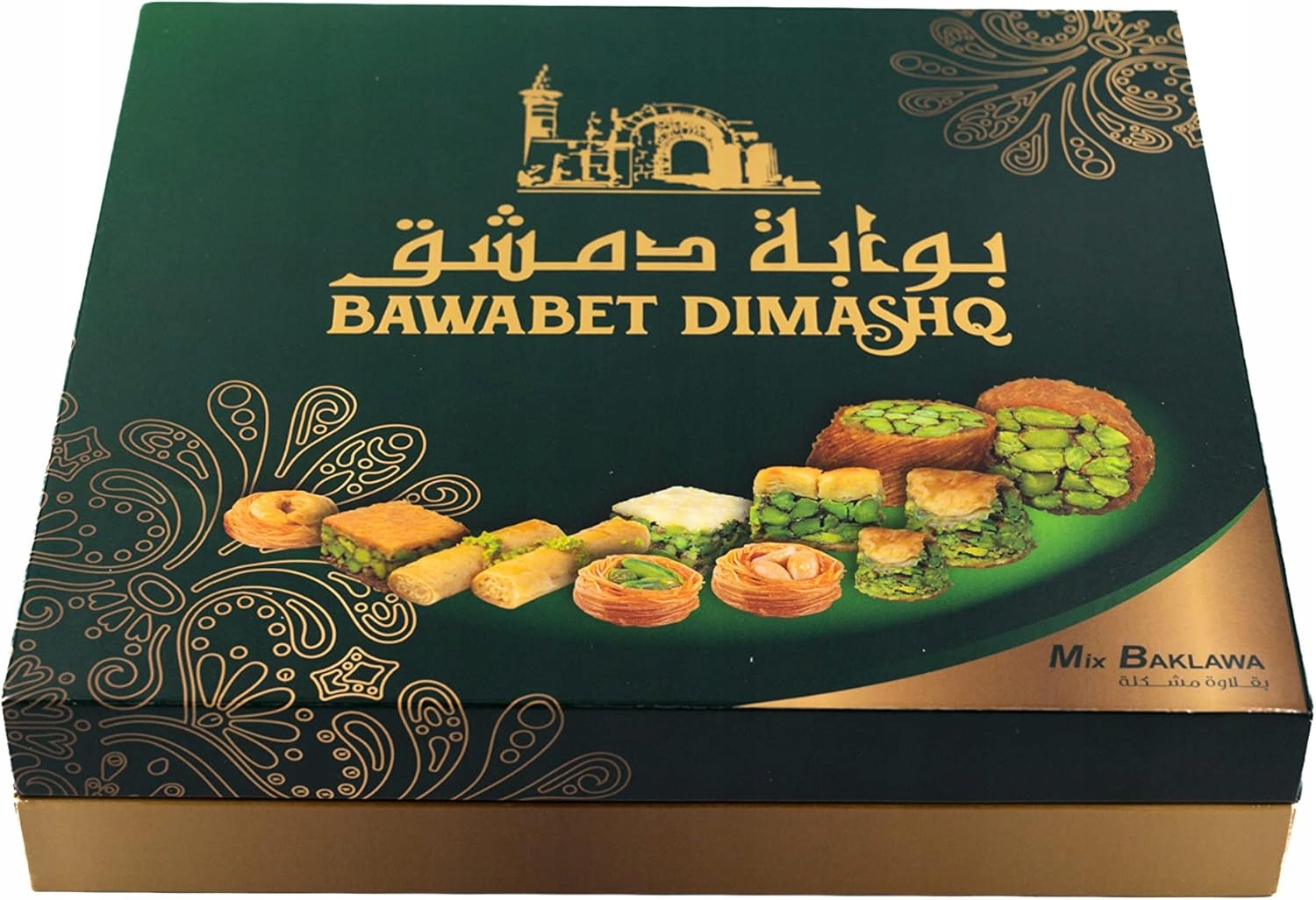 Levně Baklava Bawabet Dimashq mix baklava 400 g arabské sušenky