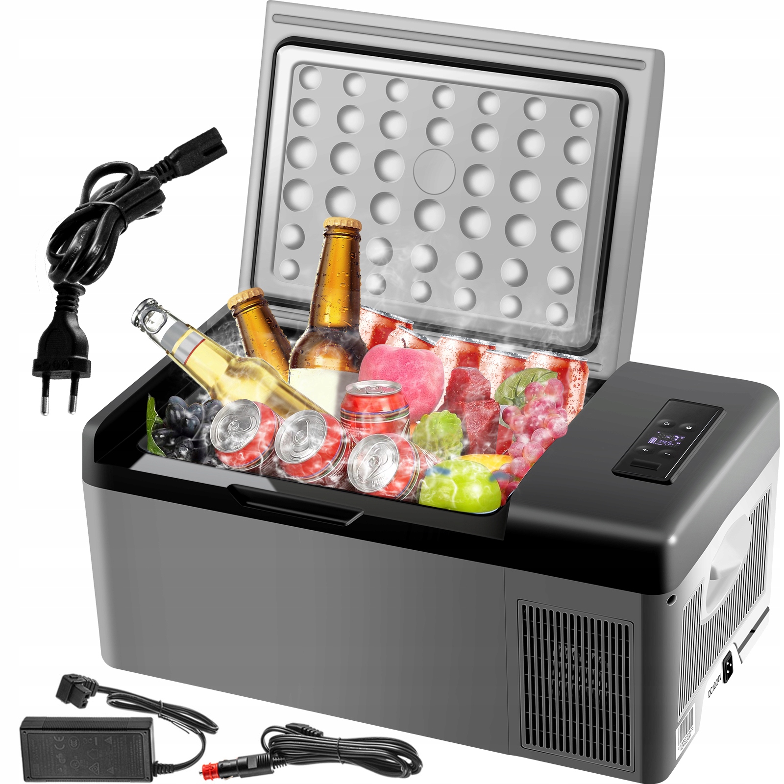 

Vevor Lodówka Samochodowa Kompresorowa 15L 12V/24V