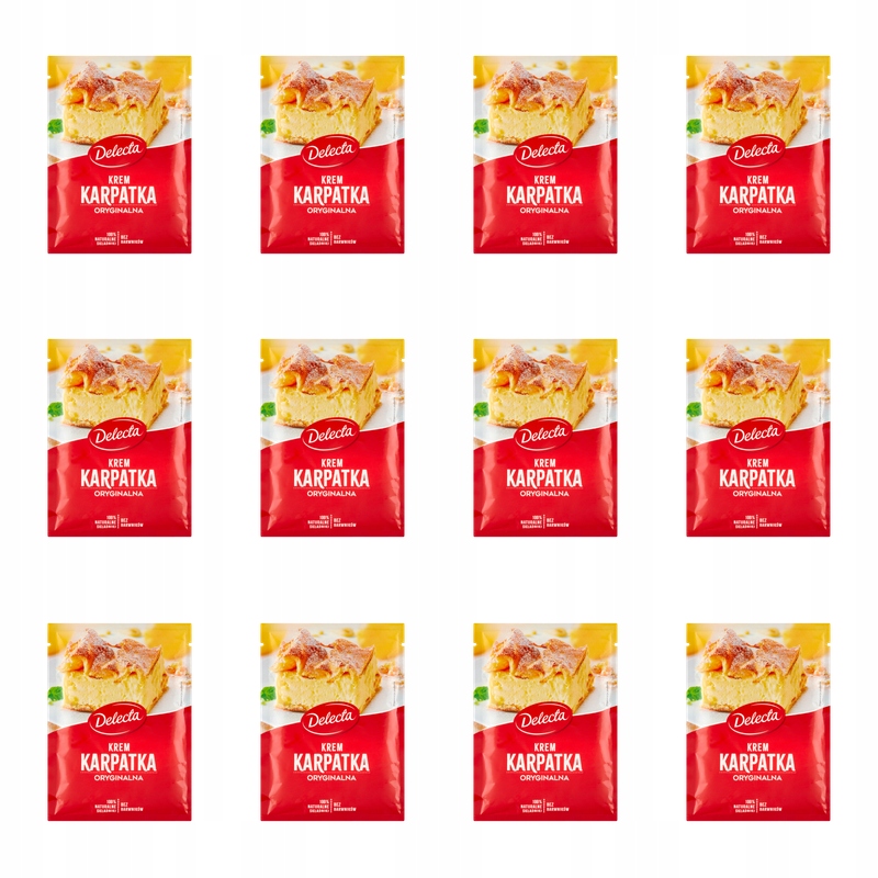 Karpatkový krém originální v prášku 250 g Delecta X12