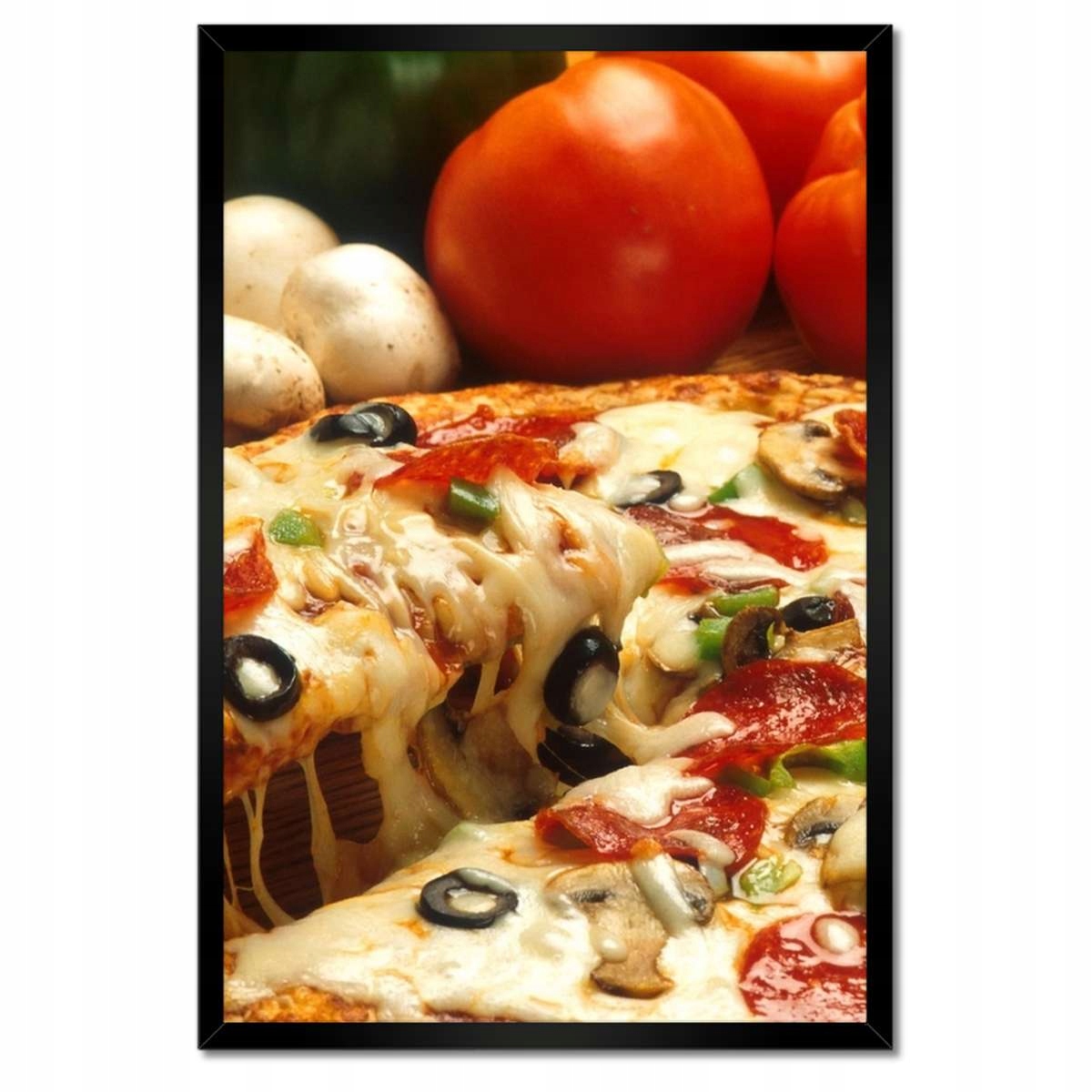 Plakáty v rámu 40x60 Chutná pizza