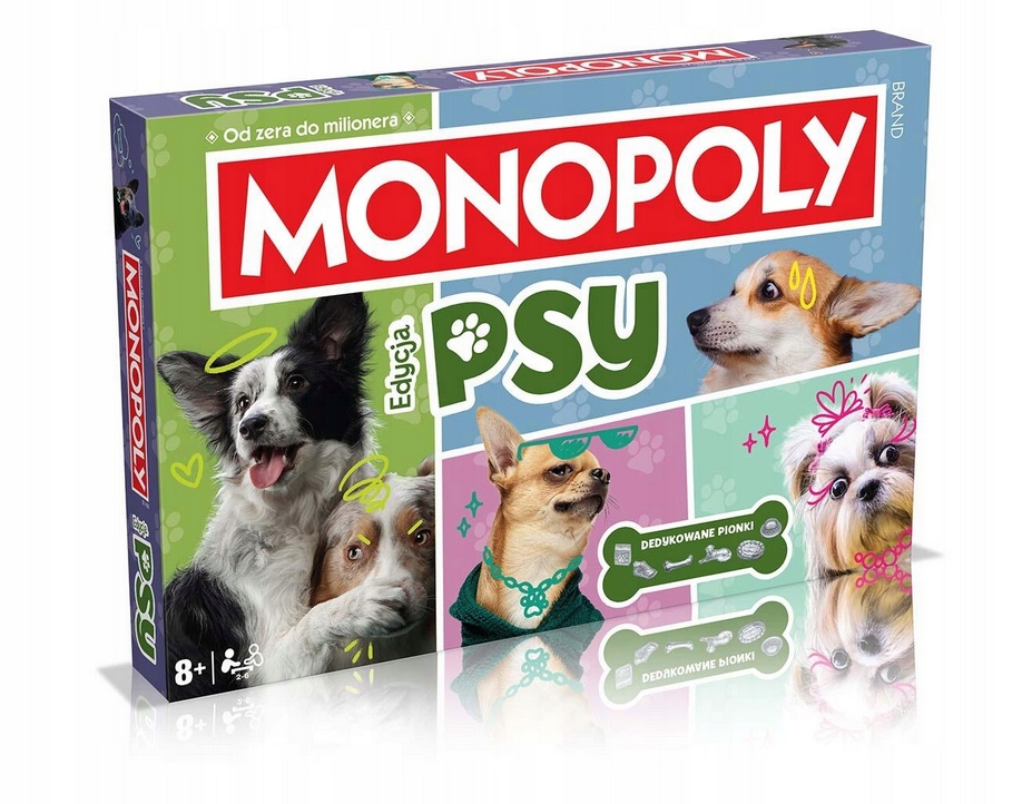Winning Moves Gra Monopoly Psy