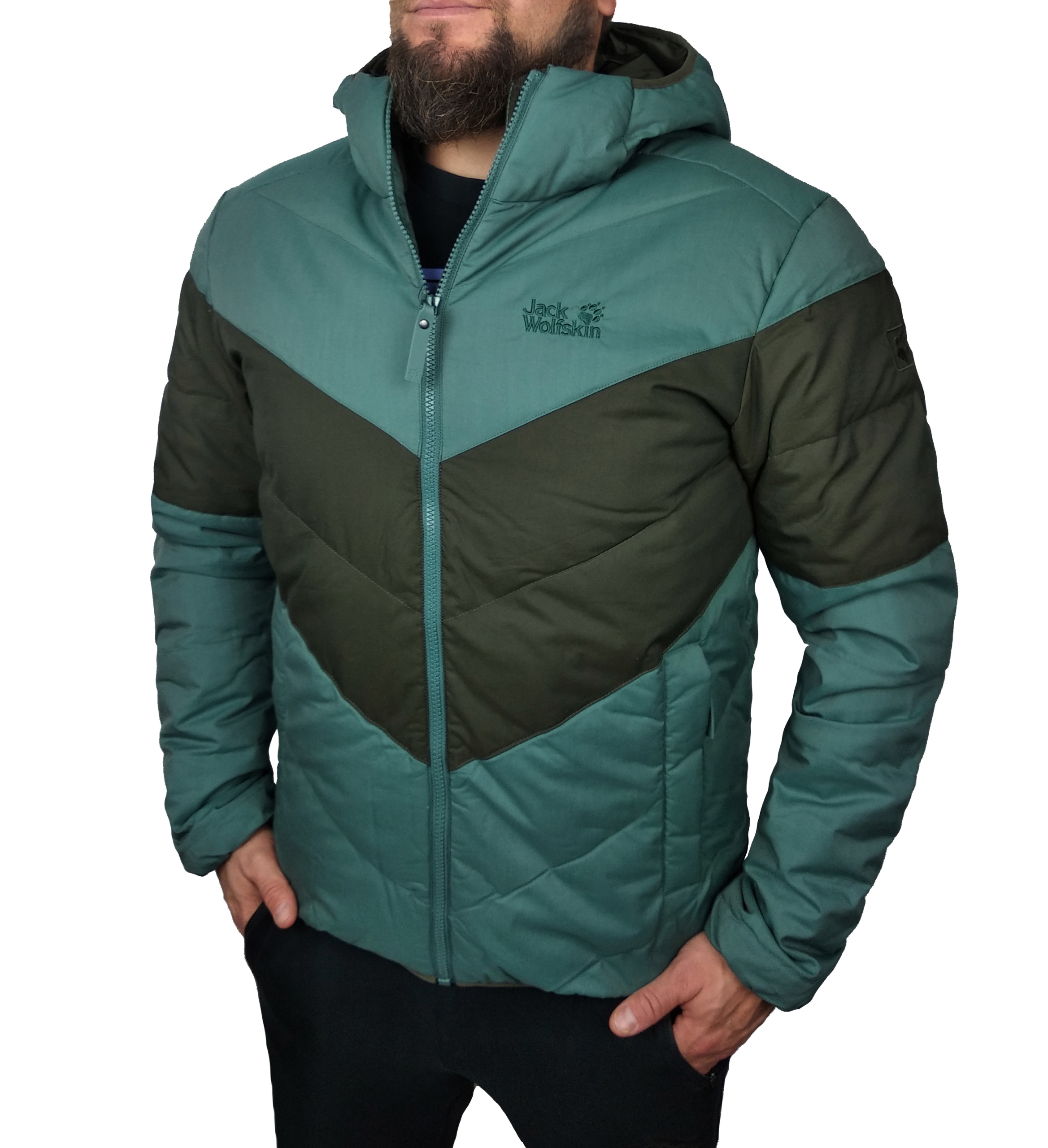 

3253 Kurtka Męska Jack Wolfskin Puchowa Zimowa M