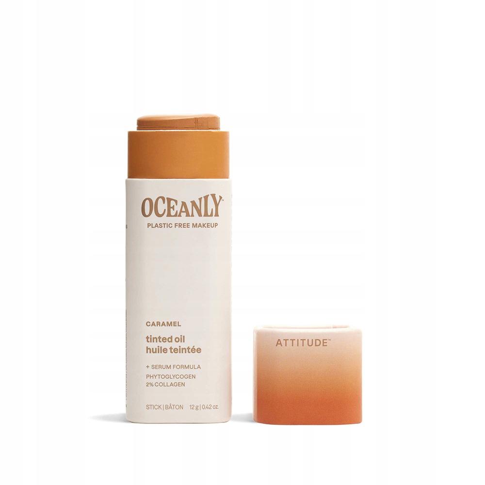 Attitude Oceanly Lekki Olejek koloryzujący w sztyfcie CARAMEL12g NO PLASTIC
