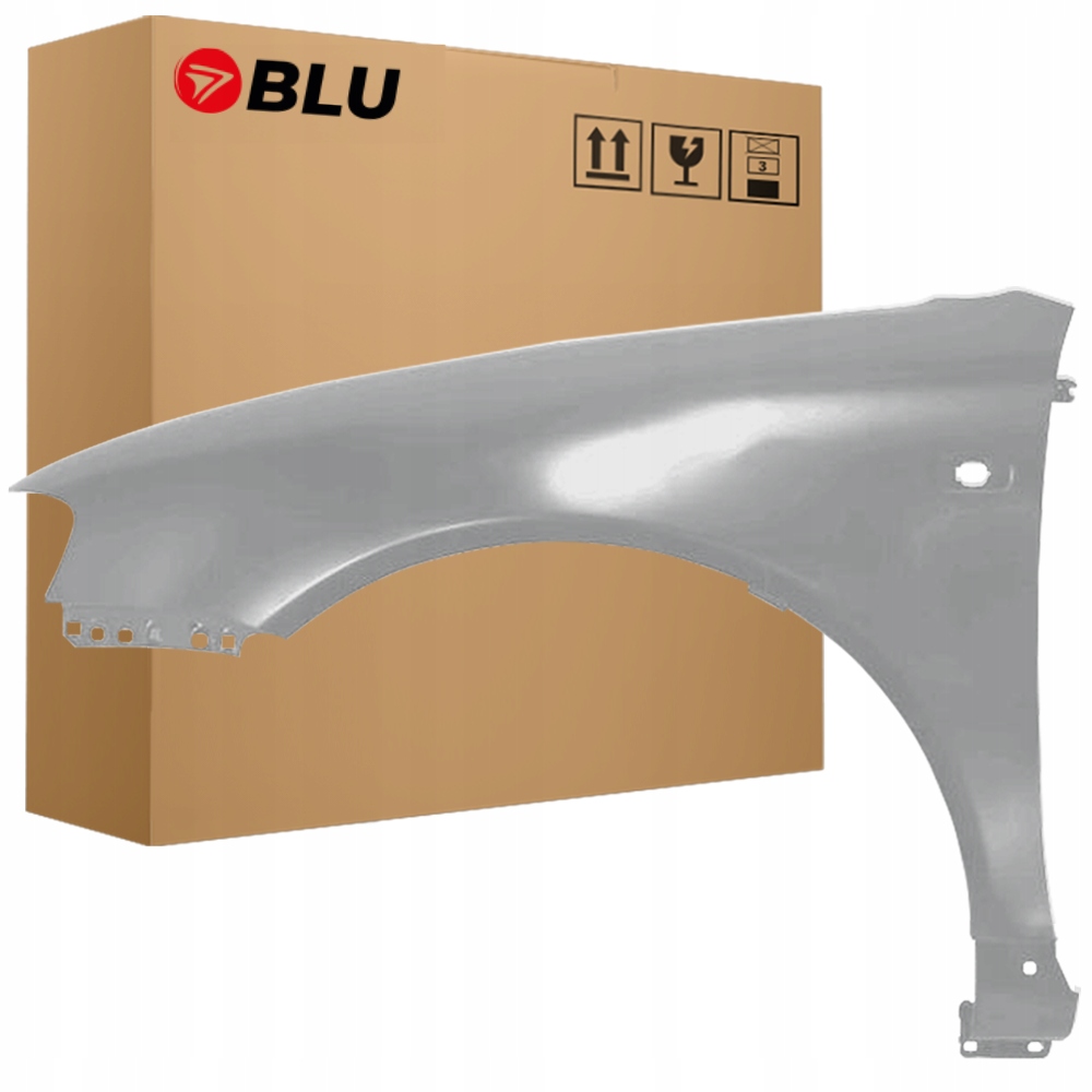 Blu Blatník Audi A3 8L Lift LY7W levý stříbrný 00-03 přední SilberSee