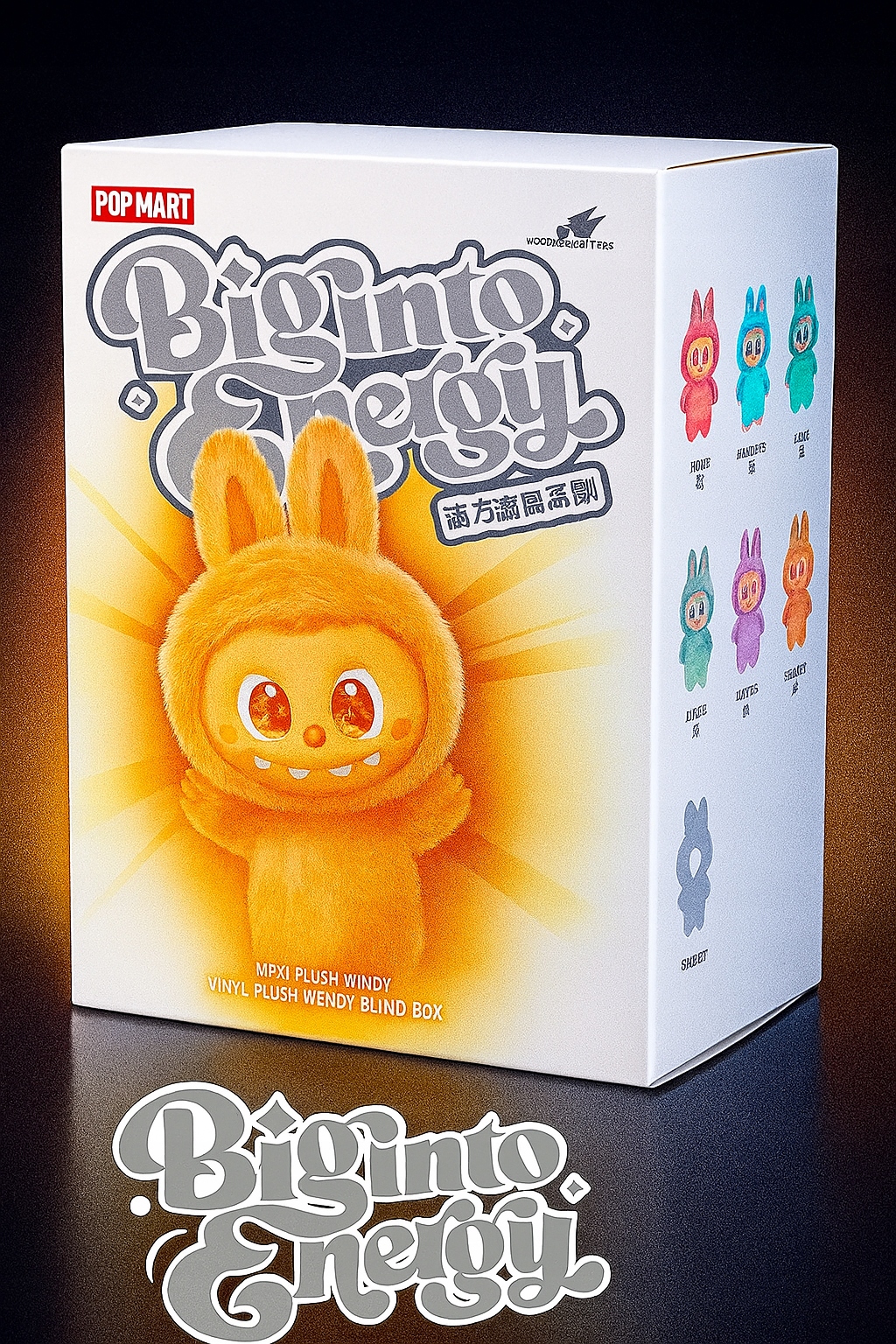 LABUBU BIG INTO ENERGY THE MONSTERS BRELOK MASKOTKA PLUSZOWA