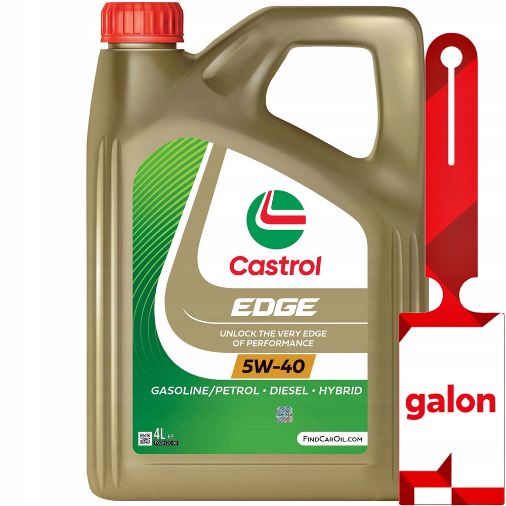 Castrol Edge Titanium 5w40 C3 4L benzyna syntetyczny olej silnikowy