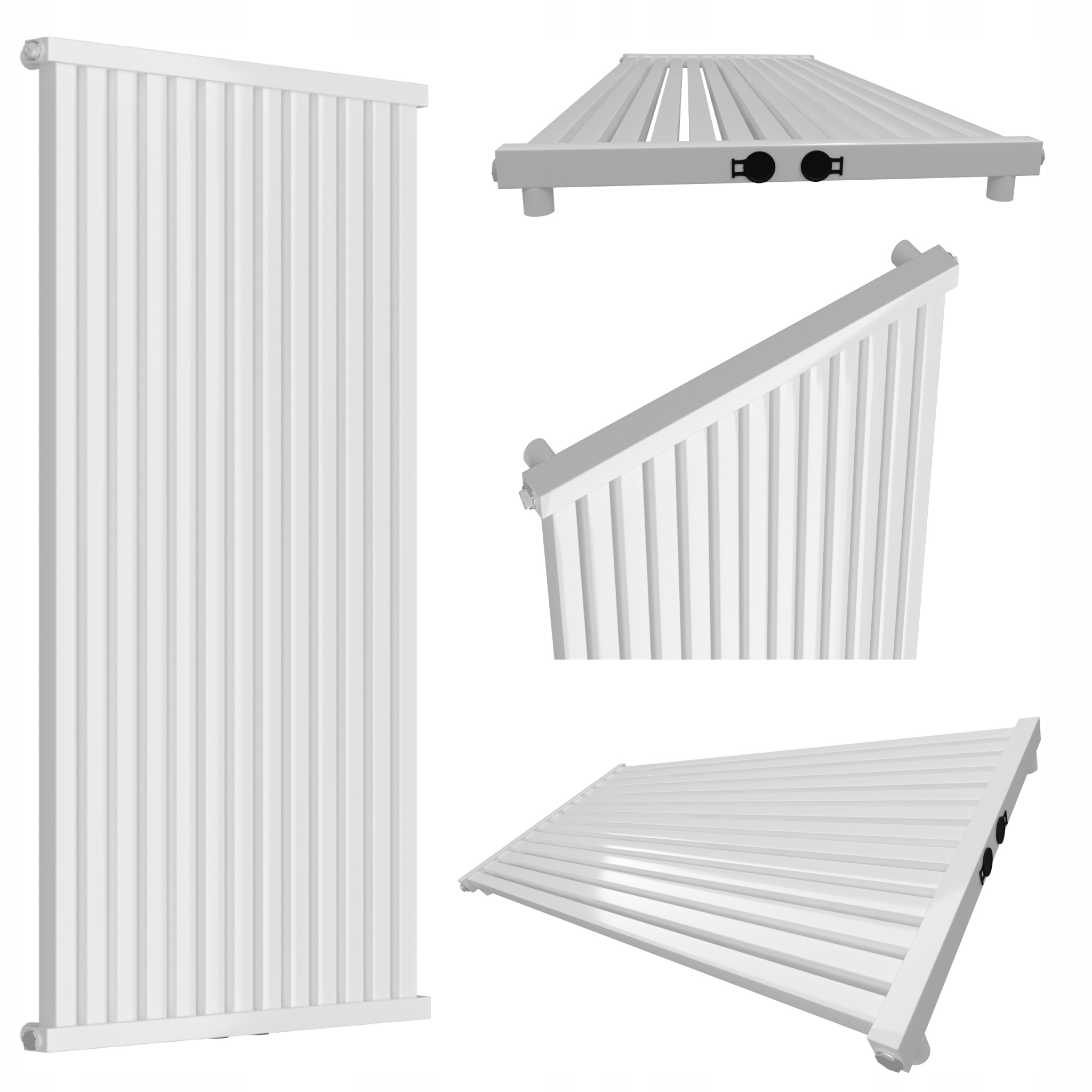 Dekorativní radiátor Radiator 120x61 Bílý Lesk