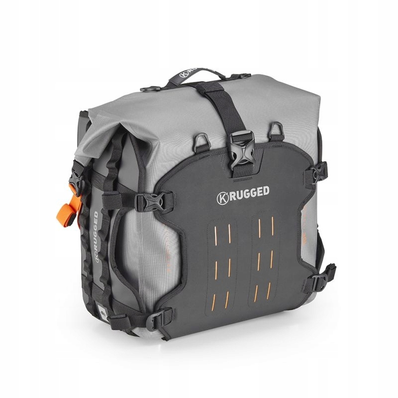 Kappa Tašky (bočné Brašne) S Platňou Monokey 100 % Vodotesné, Čierna Farba S