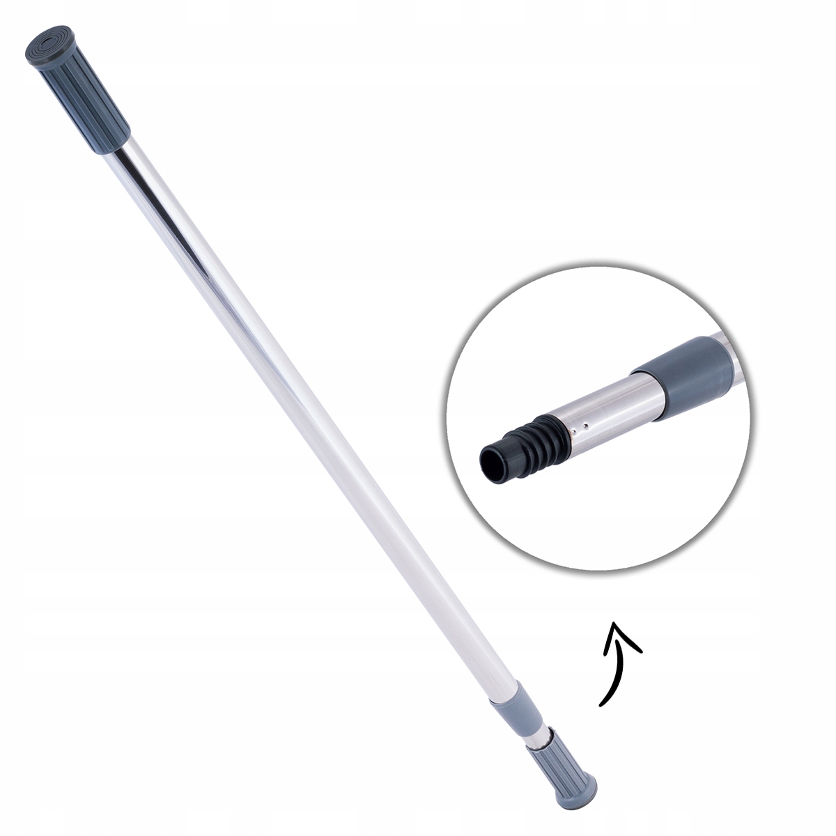 DRĄŻEK PRYSZNICOWY DO ZASŁONY ROZPOROWY 140-260 cm Długość 140-260 cm