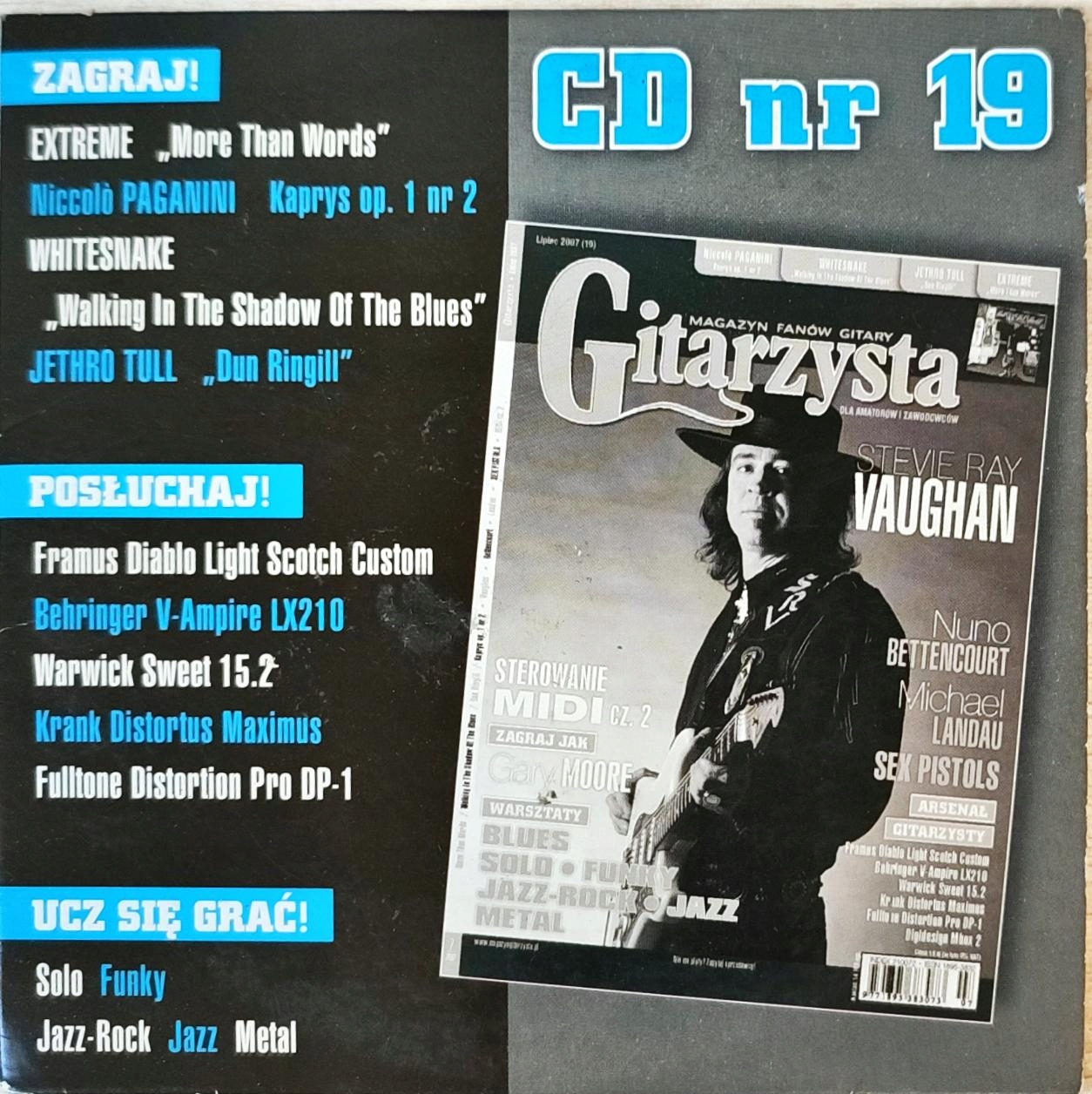 CD GITARZYSTA 7 2007