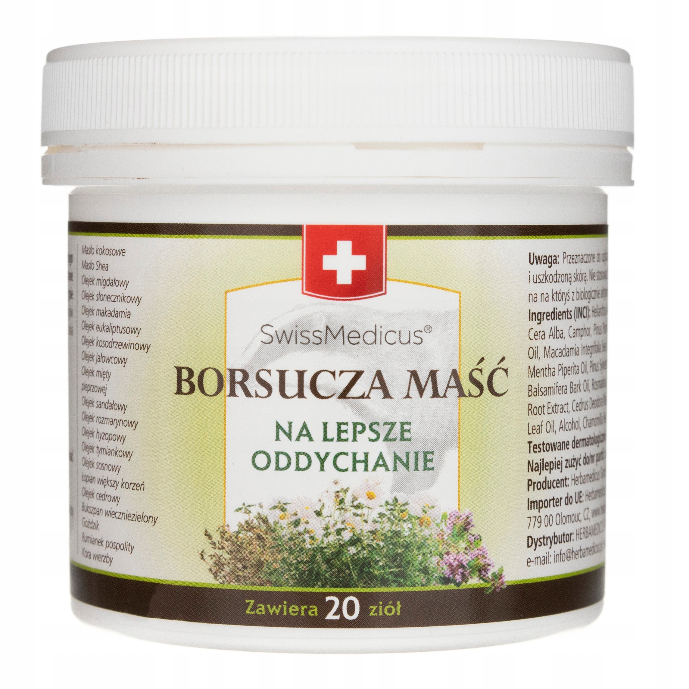 

Herbamedicus Borsucza maść Ziołowa Aromaterapia