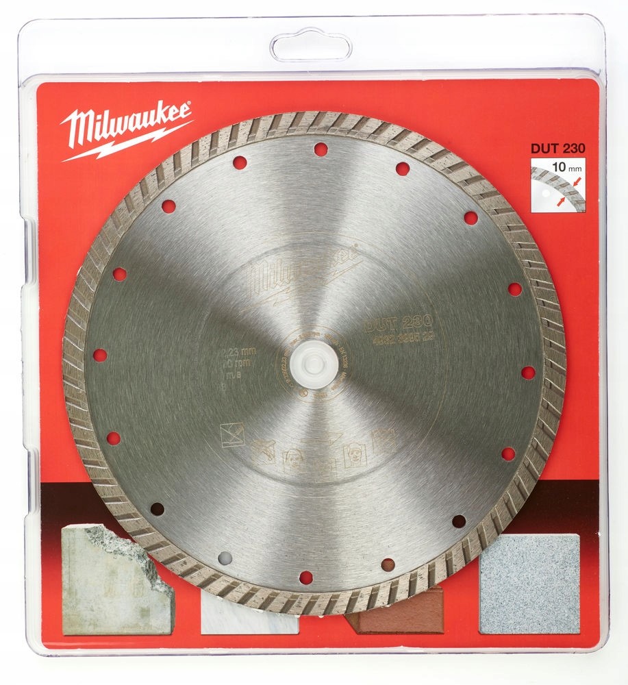 

Tarcza Diamentowa Dut 230mm do Betonu Milwaukee