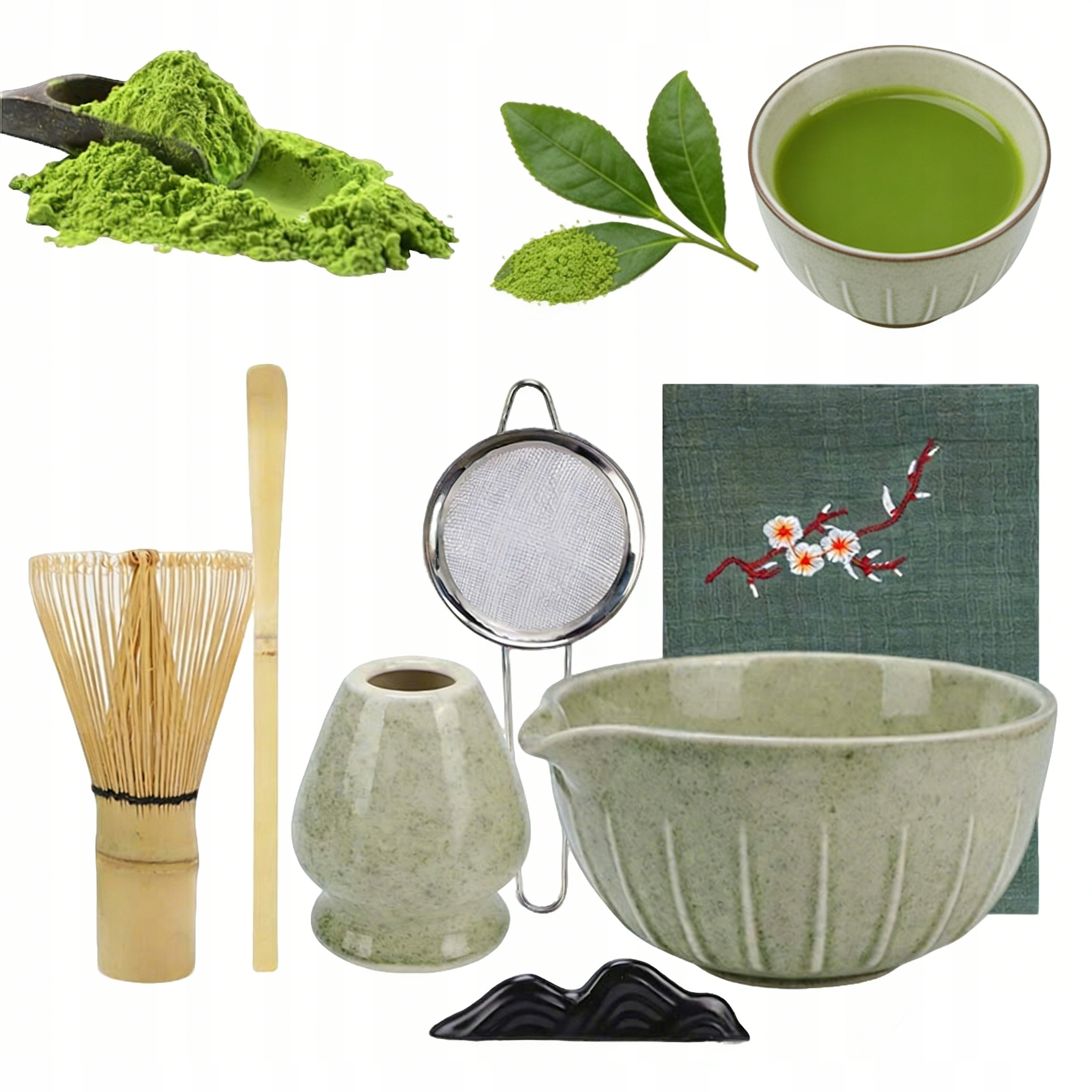 6 Ks Ruční Čajová Sada Matcha Startovací Sada Pro Mletou Matchu
