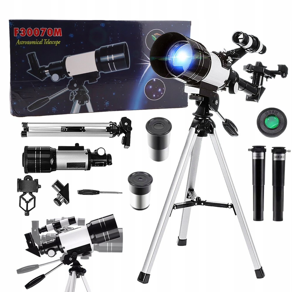 Astronomický Teleskop Pro Děti 70 MM S Nastavitelným Stativem