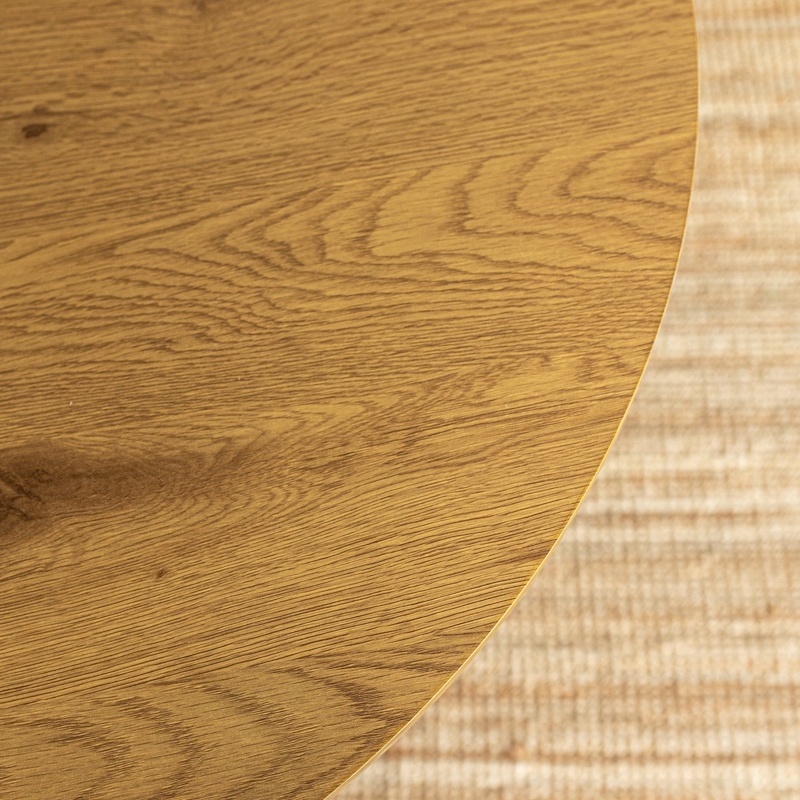 STÓŁ OKRĄGŁY 80 cm Skandynawski salon JADANIA nowoczesny LOFT Kolor mebla drewno retro