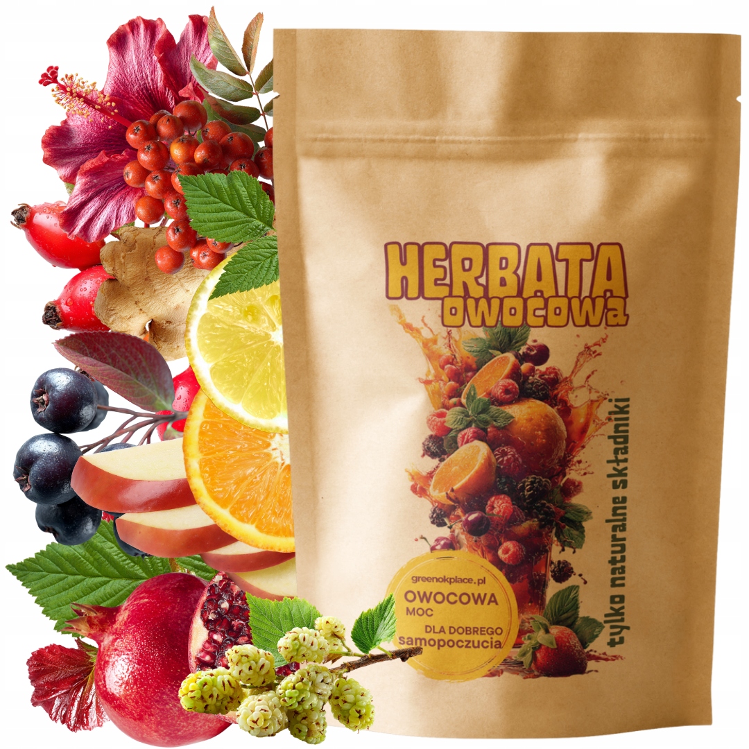 Ovocný Čaj Imunita 1000g zázvor malina citron moruše Kvalita
