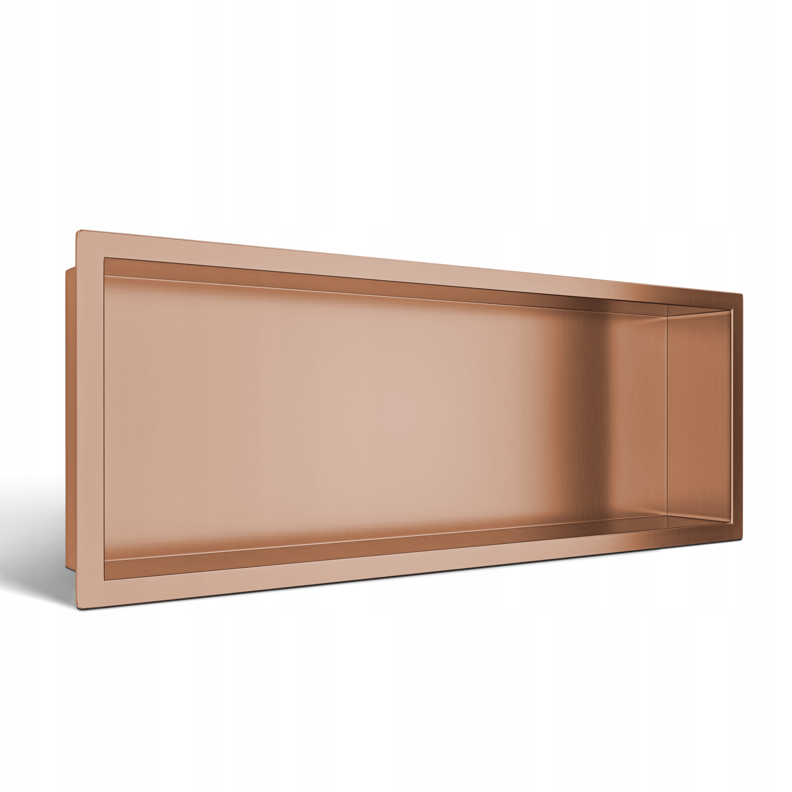 Výklenková nástenná polica Wall-box One Medená 60x20x10 cm Balneo