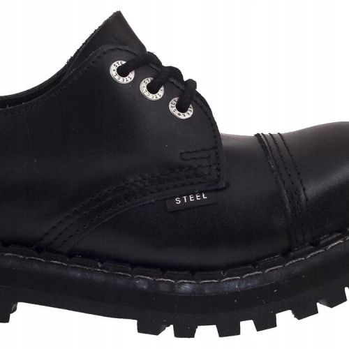 GIGA OKAZJA Niskie Glany STEEL Skóra Rozmiar 43 Nowe Buty Skórzane ORYGINAŁ EAN (GTIN) 5900779760363