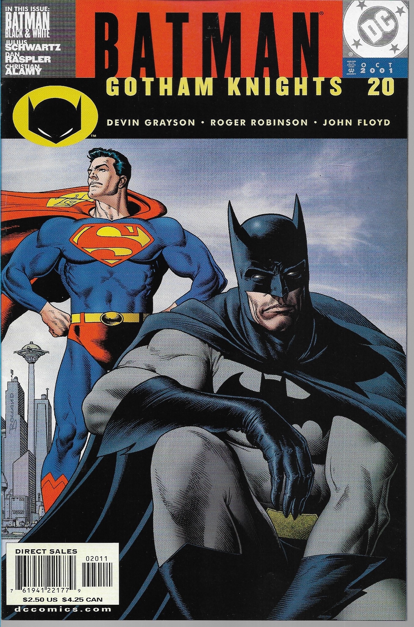 DC Batman Gotham Knights Retribution Komiks 1-2/2001 j.ang