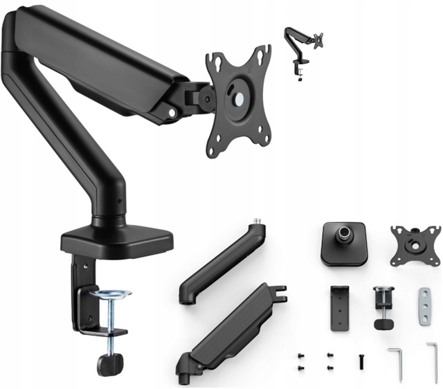 Držák hákový stojan na rameno monitoru k psacímu stolu pro monitor Philips 243V7QDSB/00