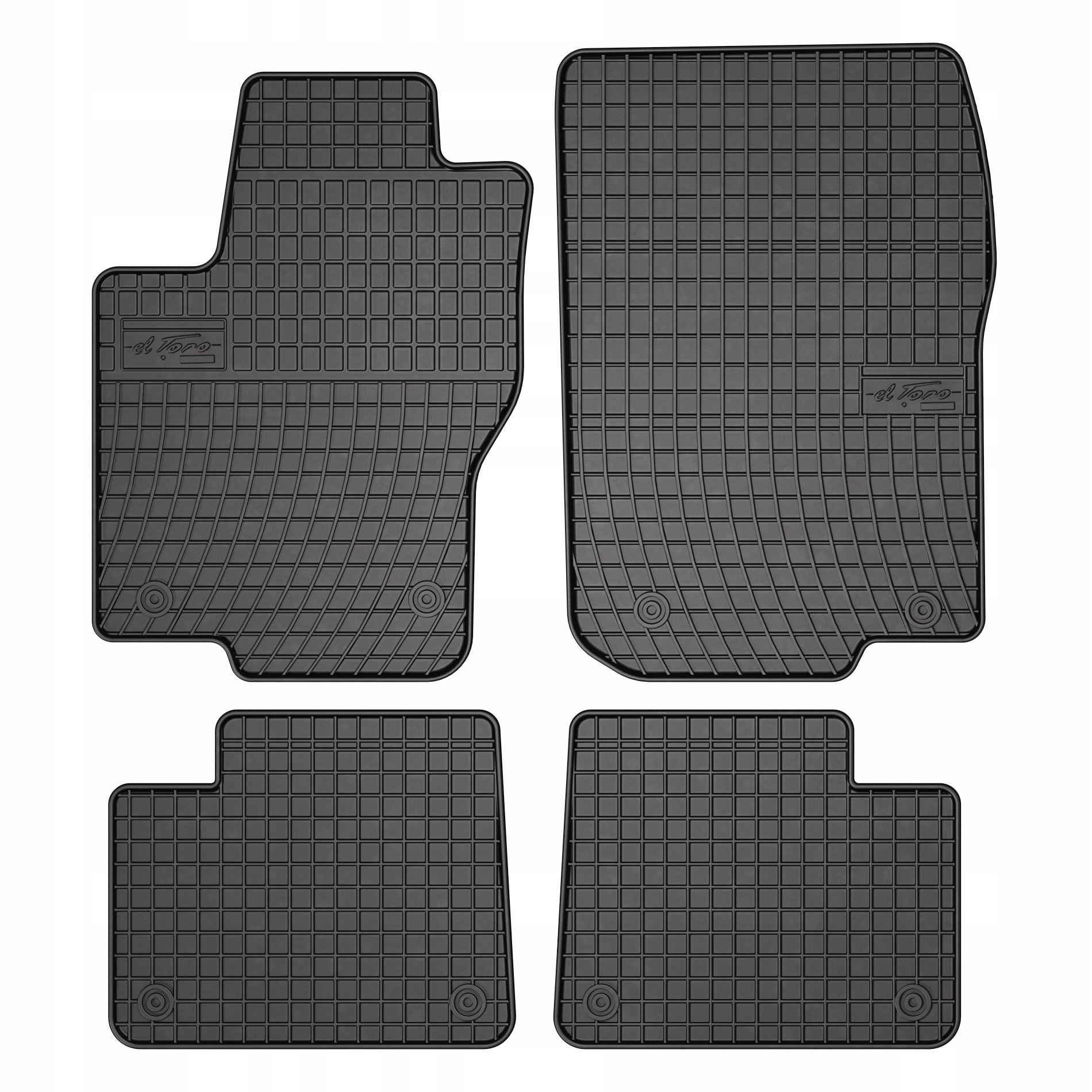 Gumové koberce ElToro pro: Mercedes Benz ML W166 (2011-2015)