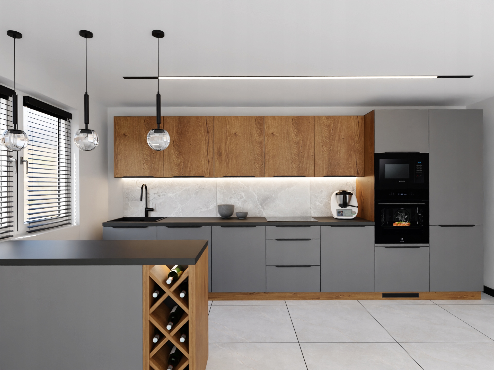 ZESTAW MEBLI KUCHENNYCH POD WYMIAR LUNA