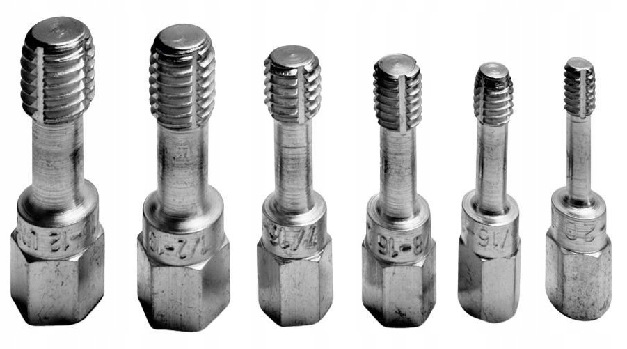 Sada závitníkov na opravu palcových závitov 1/4" 9/16" 6 ks Harley Usa