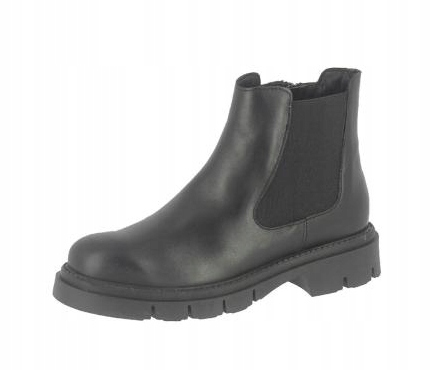 Sanagens Dámské Kotníkové Boty Černé Na Zip 36 Ž8I