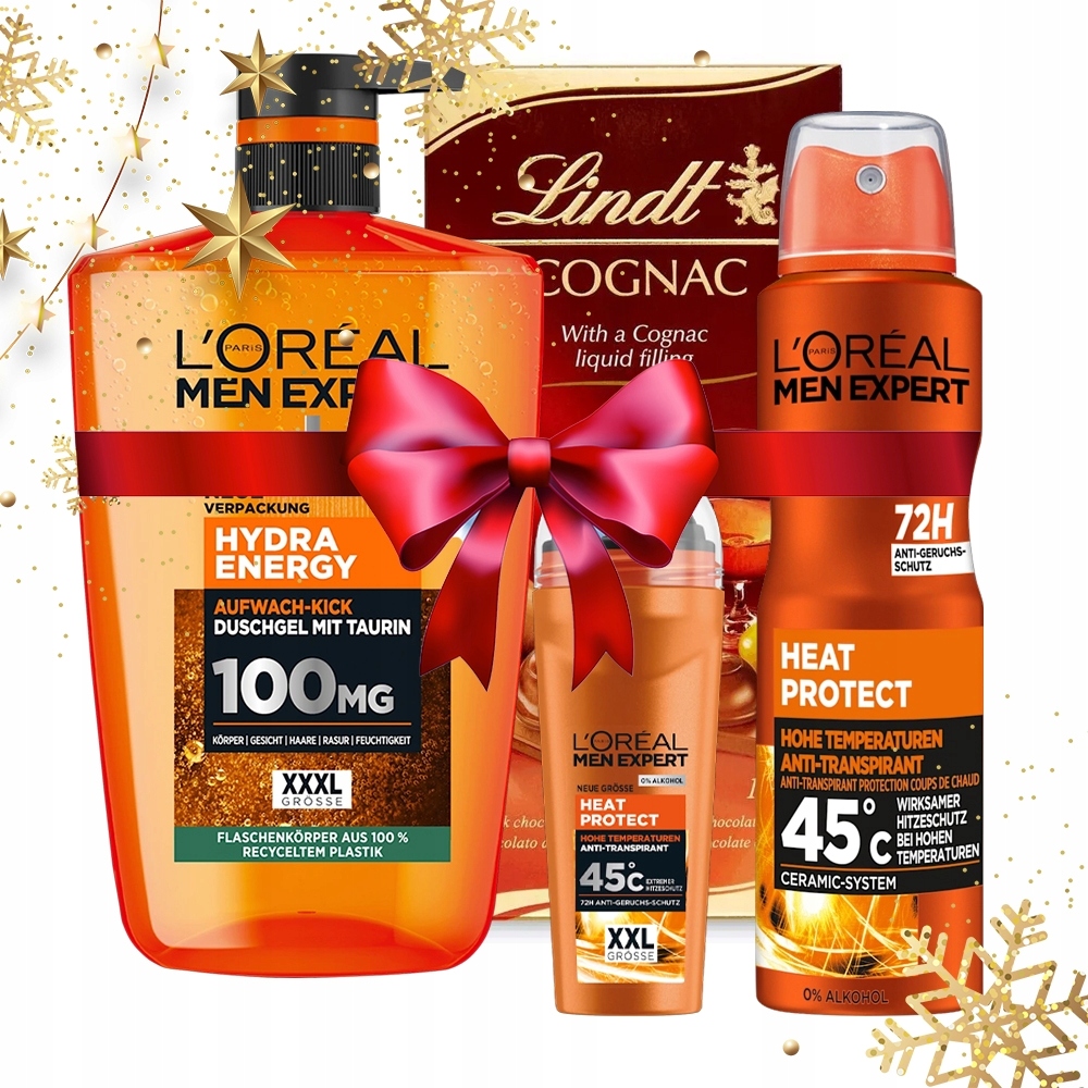 Loreal Men Dárek pro muže Sada XXL Hydra Energy Heat Proteck