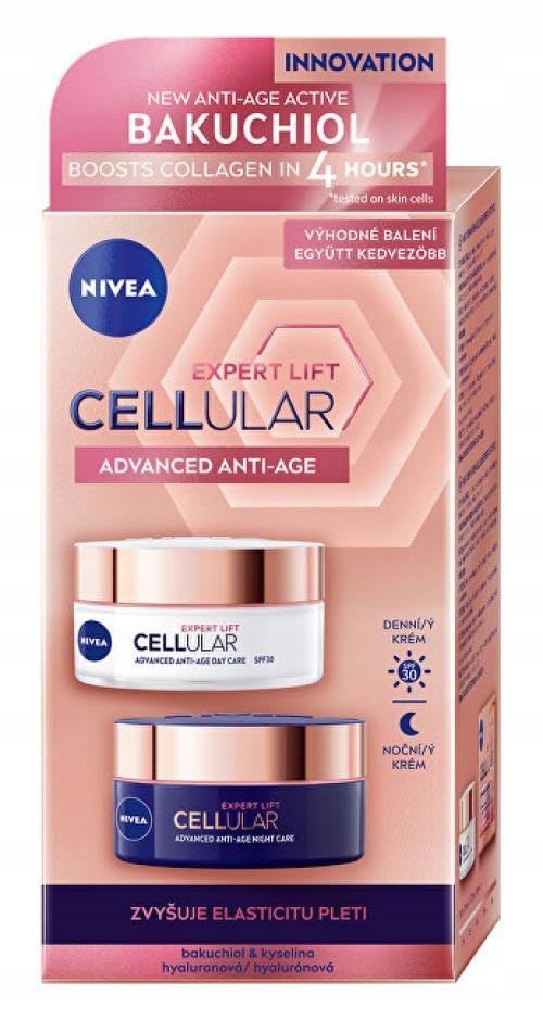 Nivea Cellular Expert Lift Remodeling Care Dárková Sada Pro Zrálnou Pleť