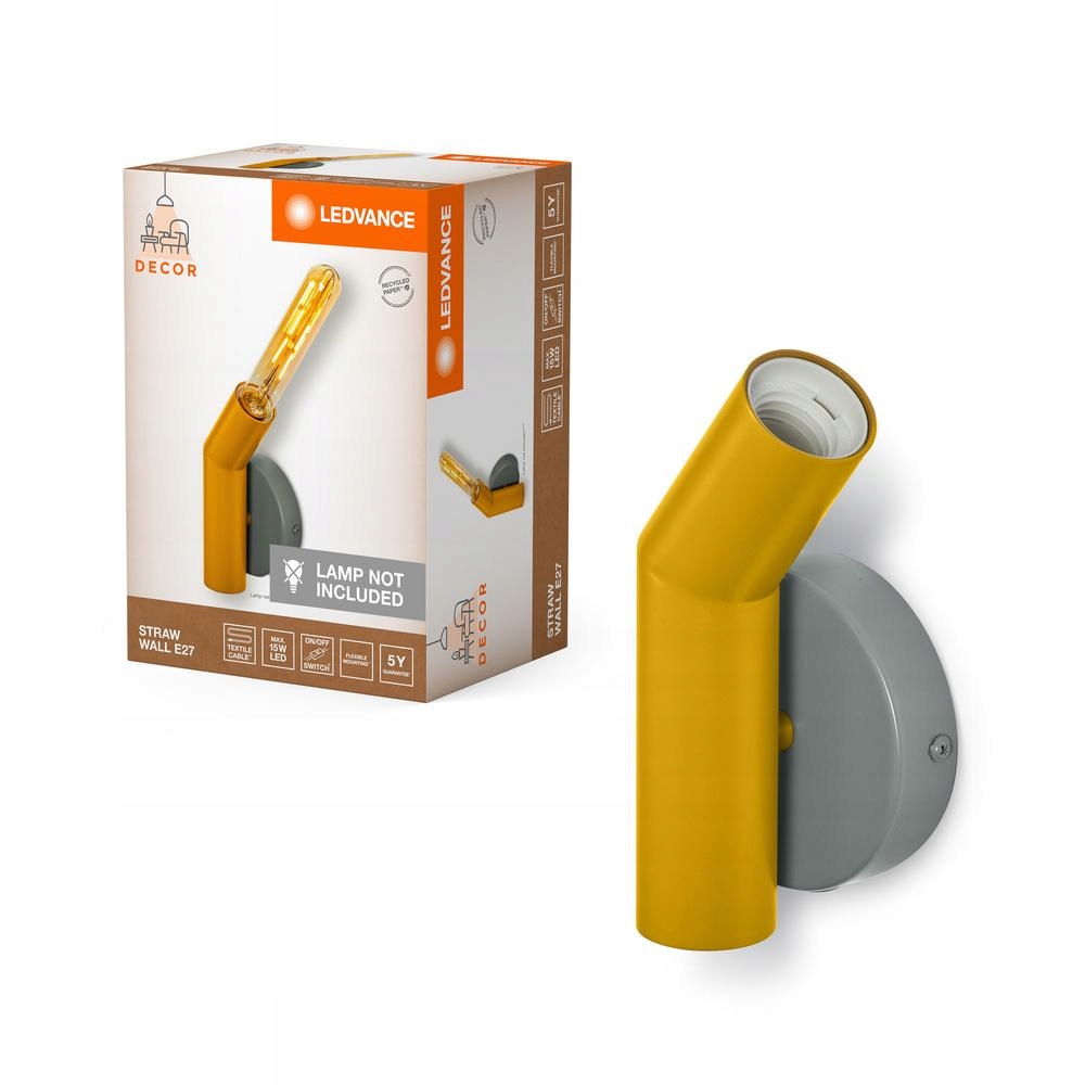 Nástěnná lampa Nástěnné svítidlo E27 Vícebarevný dekor Ledvance