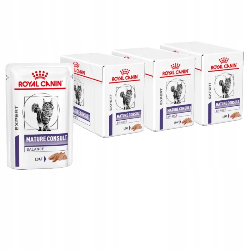 Royal Canin Vet Mature Consult Balance 36x85 g pro starší kočky s nadváhou