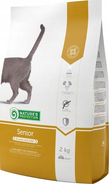 Levně Nature's Protection Cat Dry Senior 2 kg