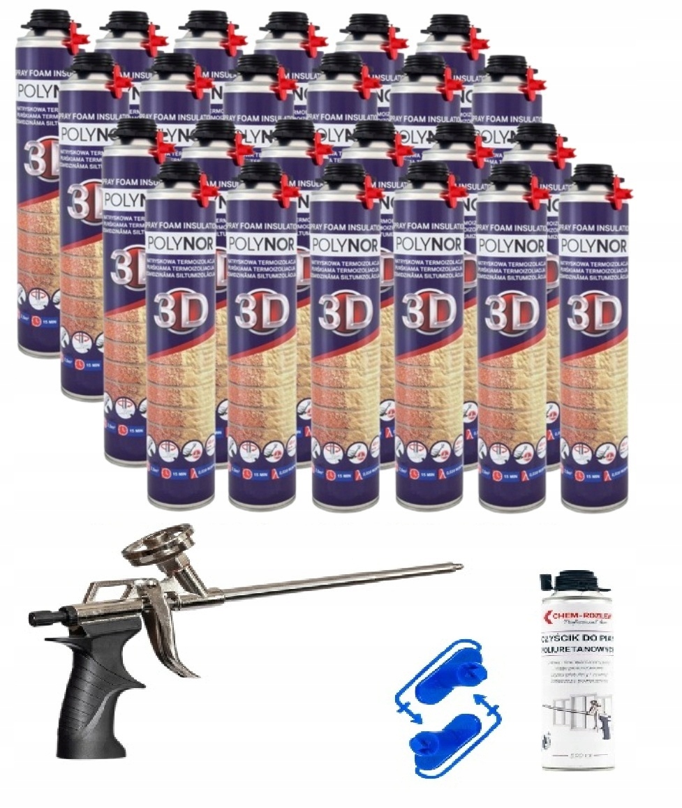 Polynor 3D tepelná izolace, stříkací pěna, pěna pur, Zateplení