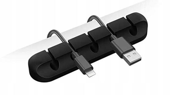 ORGANIZER DO KABLI PRZEWODÓW DO BIURKA UCHWYT KLEJ Marka RALTEK