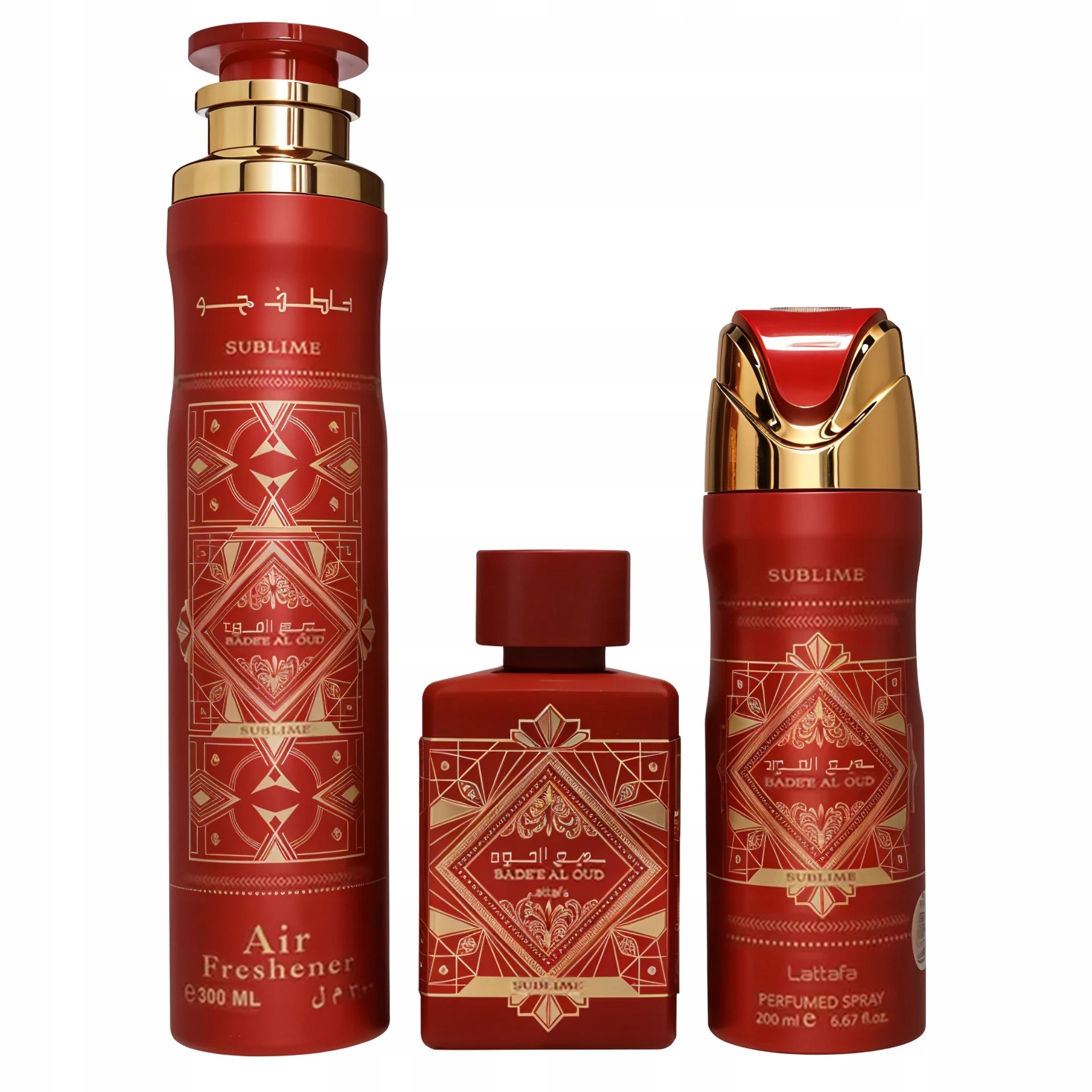 Lattafa Badee Al Oud Sublime Parfém Deodorant Osvěžovač Sada Dárek